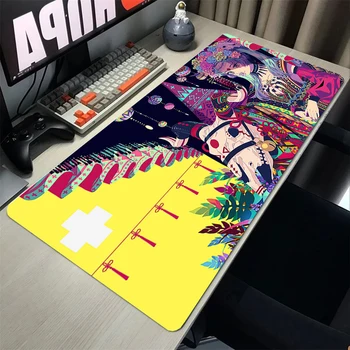 Miško Preproge Akiakane Gamer Tipkovnice Pad Mousepad Anime Gaming Setup Dodatki, Ki Desk Mat Namizni Pc Kabinet Igre Urad Tabela