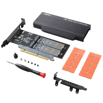 NVMe M. 2 SSD Za PCIe M. 2 SSD Adapter za Dvojni Disk vmesniško Kartico PCIe W3JD