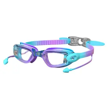 Fantje Plavati Očala za Potapljanje Buljiti Širok Pogled Nastavljiva Trak 100 UV Zaščito Nobenega Puščanja Anti Scratch & Meglo Bazen Očala Otroci