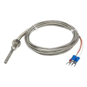 FTARP09 PT100 tip 2m kovinski pleteni kabel 50 mm sonda glavo RTR senzor temperature