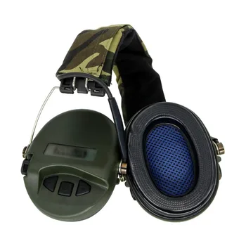 Taktično Airsoft Streljanje Slušalke Sordin IPSC opreme za Varovanje Sluha, Streljanje, Lov Naušniki za Zmanjšanje Hrupa Pickup Huntin Slušalke