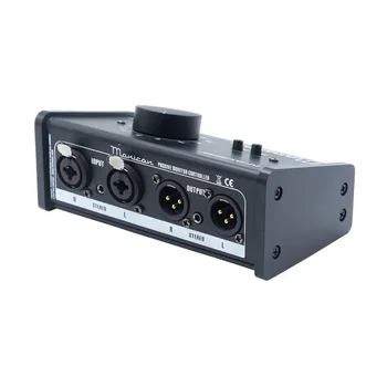 Pasivni nadzornik Zvoka Monitor Ack / XLR v Kombinaciji Stereo Jack Input Switchable Izključi mikrofon Mono Seštevanja