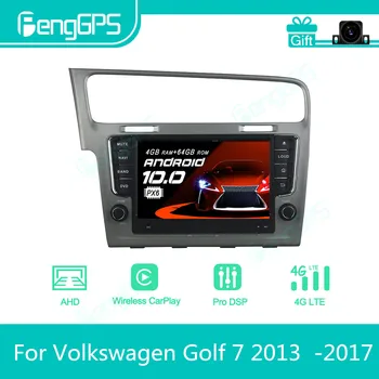 Za Volkswagen Golf 7 2013 - 2017 Android Avto Radio Stereo Multimedijski Predvajalnik DVD-jev, 2 Din Autoradio GPS Navigacija PX6 Enota Zaslon