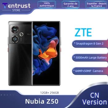 Nubia Z50 12GB 256GB Snapdragon 8 Gen 2 6.67 Cm 144Hz AMOLED Zaslon 64MP Glavna Kamera 5000mAh 5G
