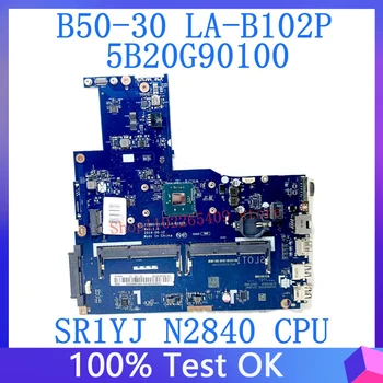 ZIWB0/B1/E0 LA-B102P Mainboard 5B20G90100 Za Lenovo B50-30 E50-30 E40-30 Prenosni računalnik z Matično ploščo Z SR1YJ N2840 CPU 100% Testirani OK