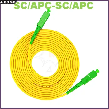 Skakalec SC APC, da SC APC Single-mode Optični Optični Patch Kabel 3.0 mm PVC G657A SM FTTH Optični Kabel 1M