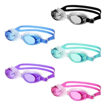 Plavalna Očala za Moške, Ženske, Nastavljiv Mehka Silikonska Vodotesna Plavati Očala z Zaščito Primeru