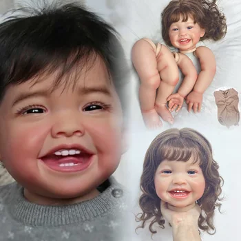 OtardDolls 55 CM Mila Genesis Umetnik Barve Bebê Rodi Punčko Kompleti za Novorojenega Otroka, Nesestavljeni Lutka Komplet Igrač Kit Bebé, ki so Prerojeni
