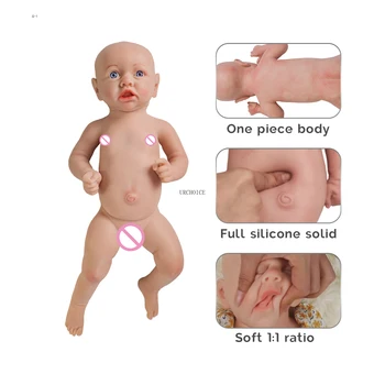 Fleksibilno Silikonsko Prerojeni Lutka Baby 18