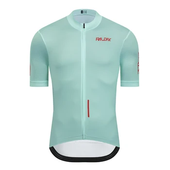 Moški Kratek Sleeve Kolesarjenje Jersey MTB Maillot Kolo Majica Dihanje RAUDAX Gorska Kolesa Pro Team Športna Oblačila ciclismo 2024