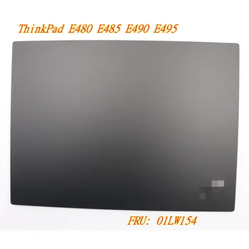 Nov Original za Lenovo ThinkPad E480 E485 E490 E495 Prenosni računalnik, LCD pokrov Nazaj Pokrov Zgornji Pokrov Zadaj Primeru črno FRU: 01LW154