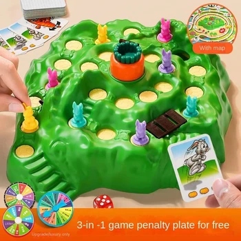 New Zajec Past Puzzle Igrača za Otroke Dual Play Staršev Otrok Interaktivni Multiplayer Igre Igra CompetitionStrategy