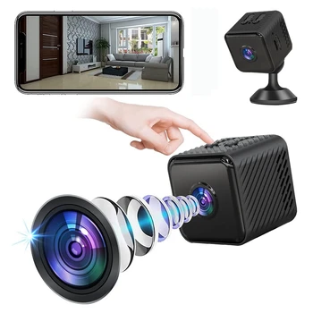 1080P HD Mini Wifi Kamera Smart Home Security Protection Kamere Night Vision Strokovno Zaznavanje Gibanja Prenosne
