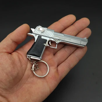 Visoko Kakovostne Kovine Pištolo Pištolo Miniaturni Model, Zlitine Imperij 1:3 Glock Lupini Izmet Keychain Model Okras Božič Otroci Igrače