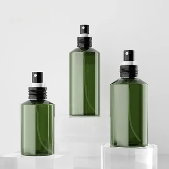50-200 ML Spray Bottle Prenosni Zeleno Plastično Škropilnica Steklenico ponovno napolniti Potovalne Osnove Stekleničke Parfuma Kozmetični Posode