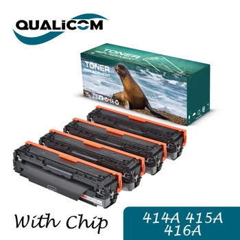 Qualicom 415a s čip toner kartuš za HP m479dw kartuše m479fdw M454dn M480f kartuša za tiskalnik W2030A 414A 416A