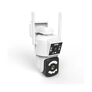 3MP WIFI Brezžični kateri je daljnogled Kamera HD Full-Color Night Vision nadzorna Kamera na Prostem, Vodotesen Fotoaparat EU Plug