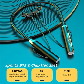 Slušalke Za V Uho Neckband Magnetni Čepkov Hrupa Preklic Slušalke Za Tek Na Prostem Športi, Pohodništvo