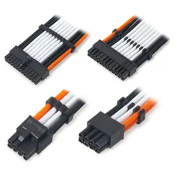16PCS PC Napajanje Priključek 4/6/8/24 Pin Kabli Manager za GRAFIČNO procesno enoto matične plošče Kabel Objemka Organizator izrezkov .