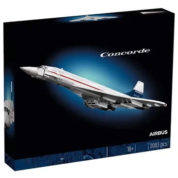 2023 NOVO 10318 Airbus Concorde Stavba Kit prvi Svetovni nadzvočno Letalo Space Shuttle Model Izobraževalne Igrače za Otroke