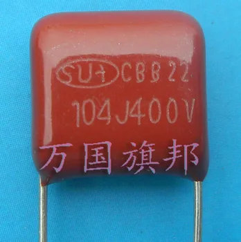 Brezplačna Dostava. CBB21 kovinsko polipropilen film kondenzator 400 v 104 0.1 0.1 uF uF